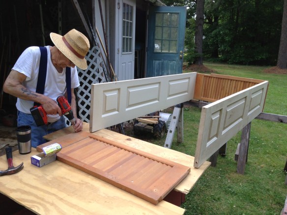 nothing wasted.dadmakingbeds