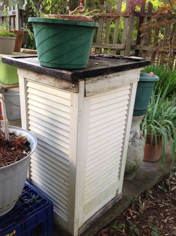 nothing wasted.plantstand