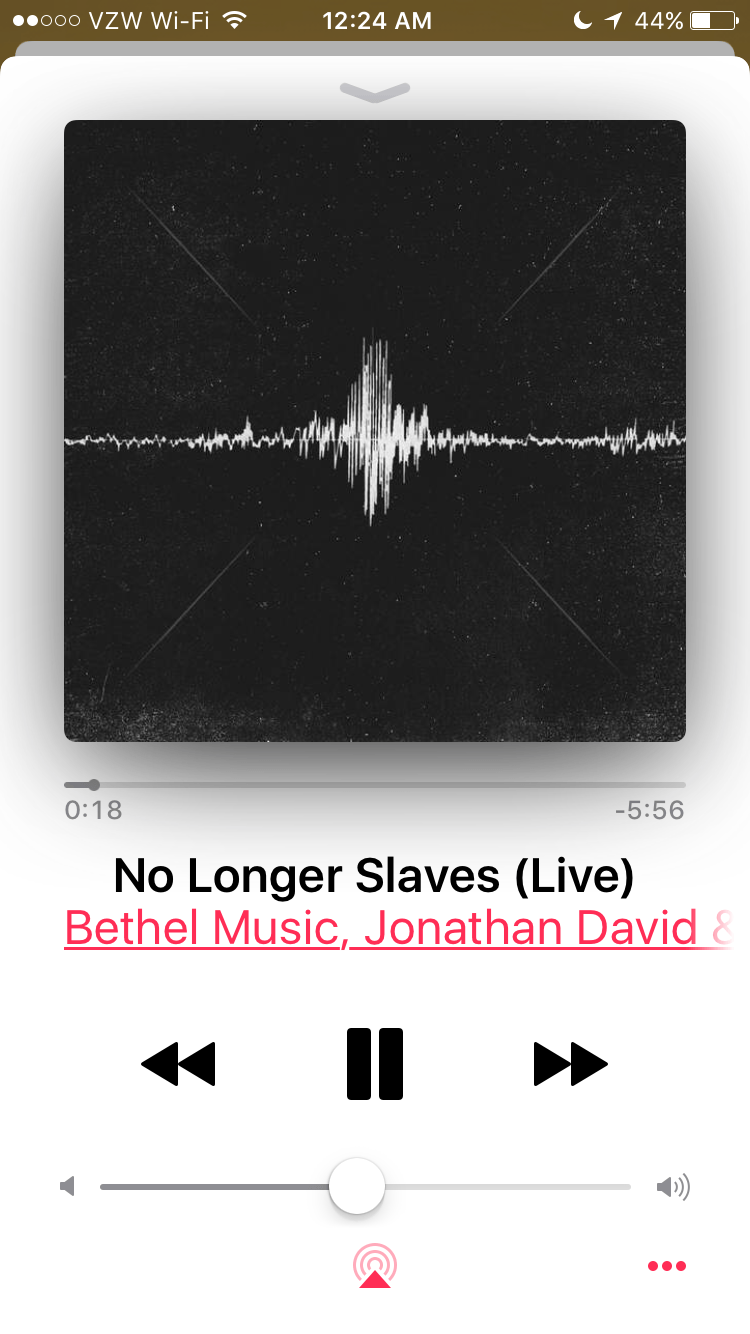 No Longer Slaves