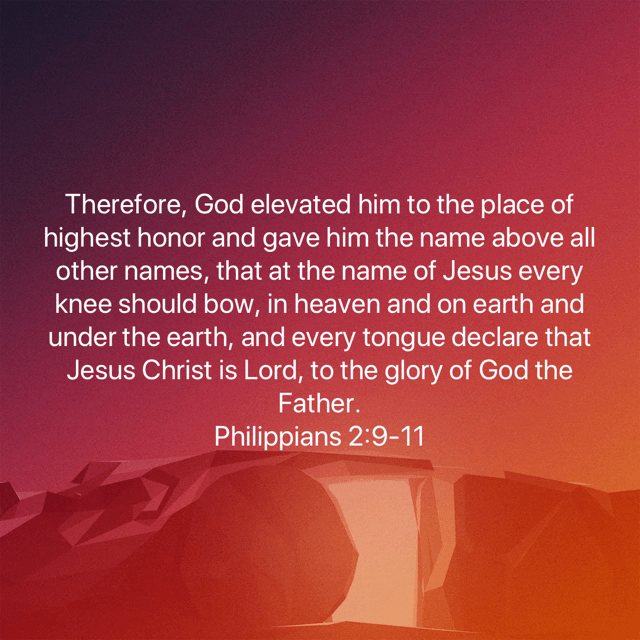 Every Knee and Every Tongue