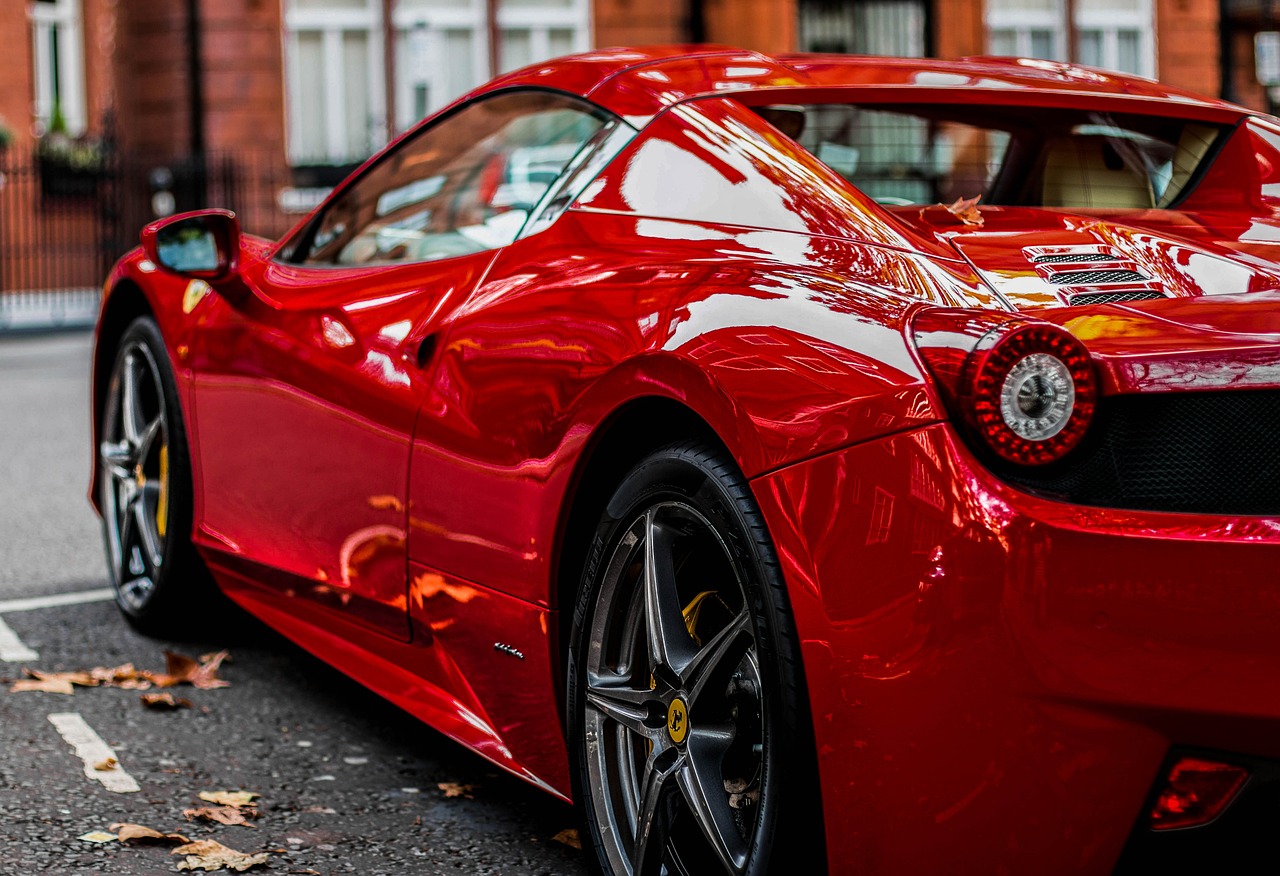 red spider ferrari