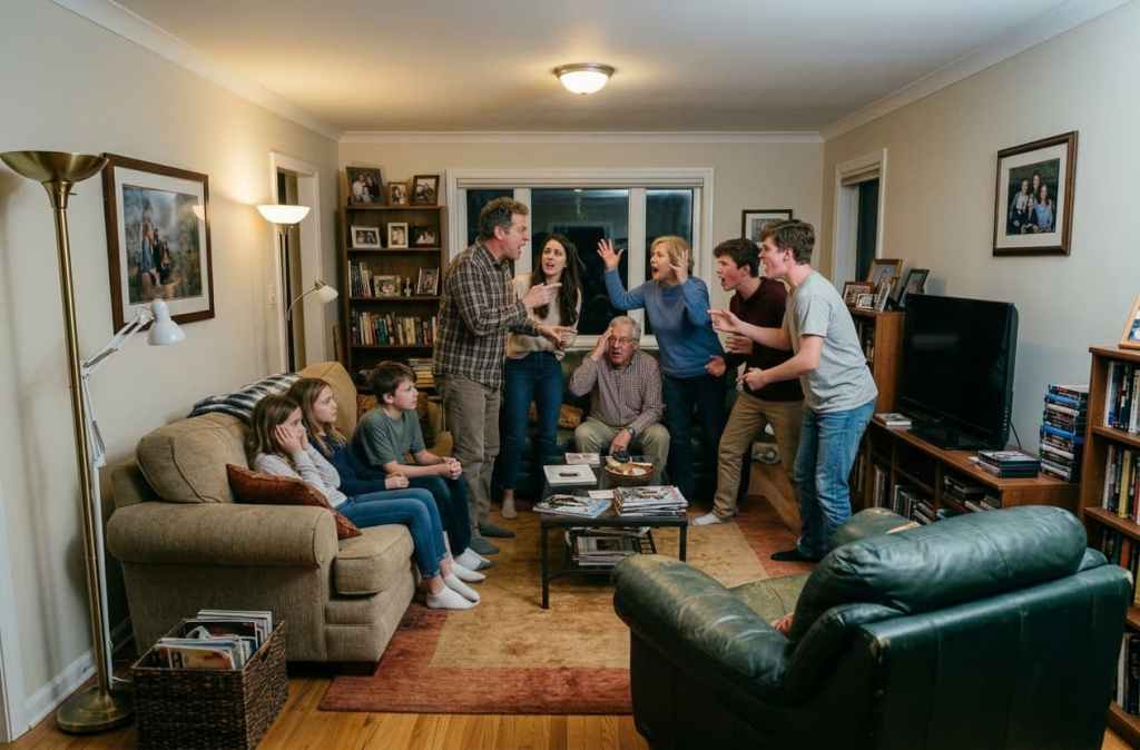 family heirs fighting over real property