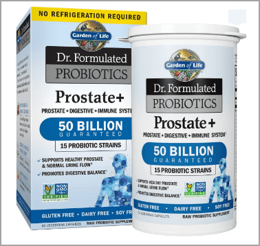 a container of Garden of Lion probiotic